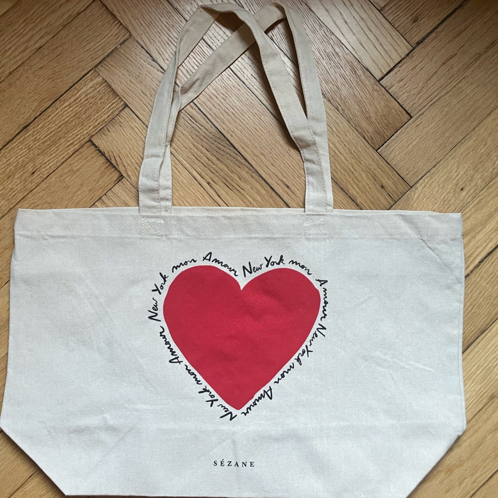 SÉZANE NEW YORK MON AMOUR Tote Bag